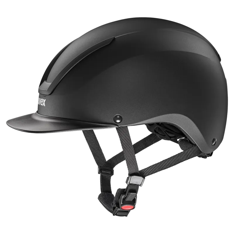 Uvex ixxo Active Riding Hat - Black Matt