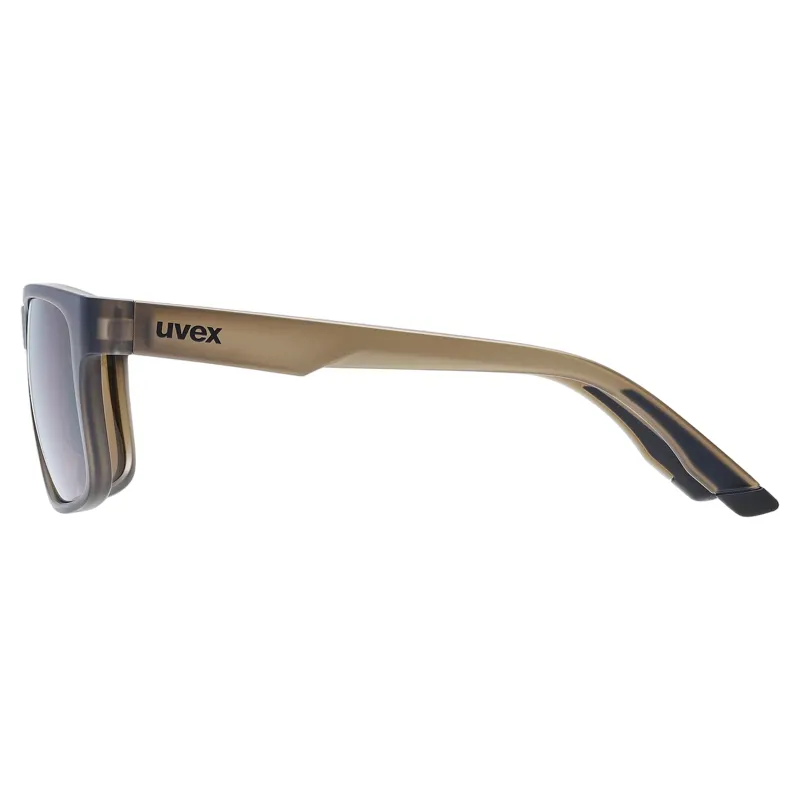 Uvex Poise P Sunglasses - Matt Smoke/Brown-2
