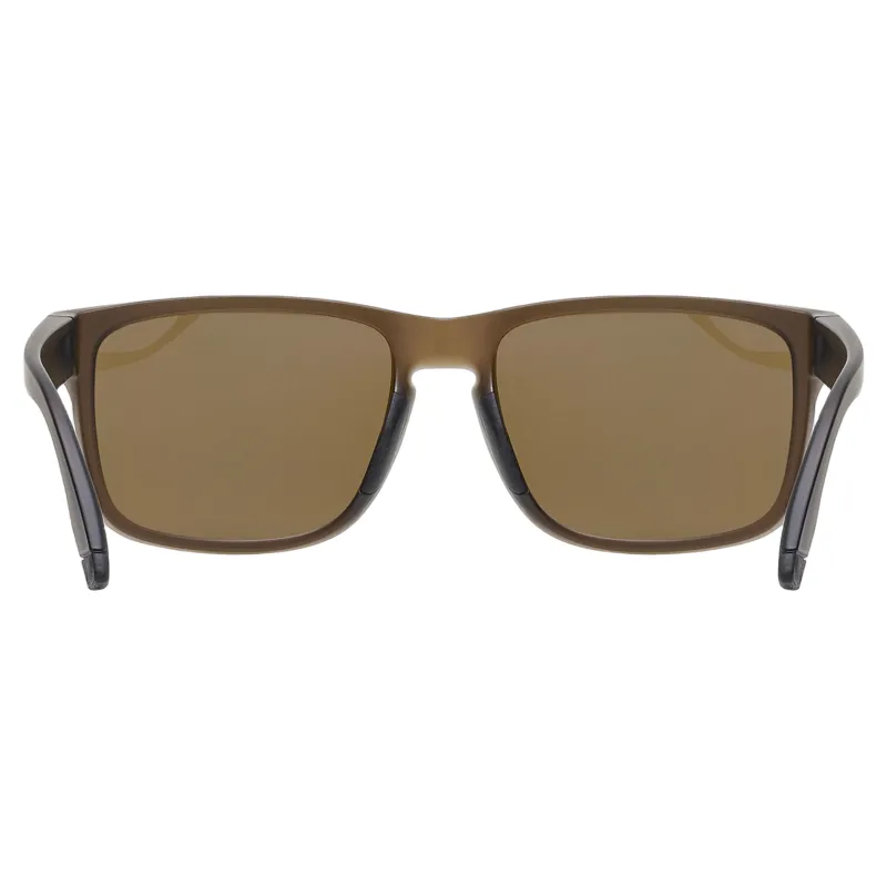 Uvex Poise P Sunglasses - Matt Smoke/Brown-3