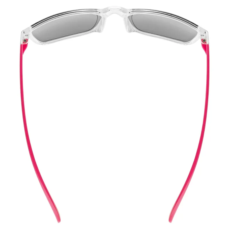 Uvex Rookie Junior Sunglasses - Clear Pink/Mirror Pink-4