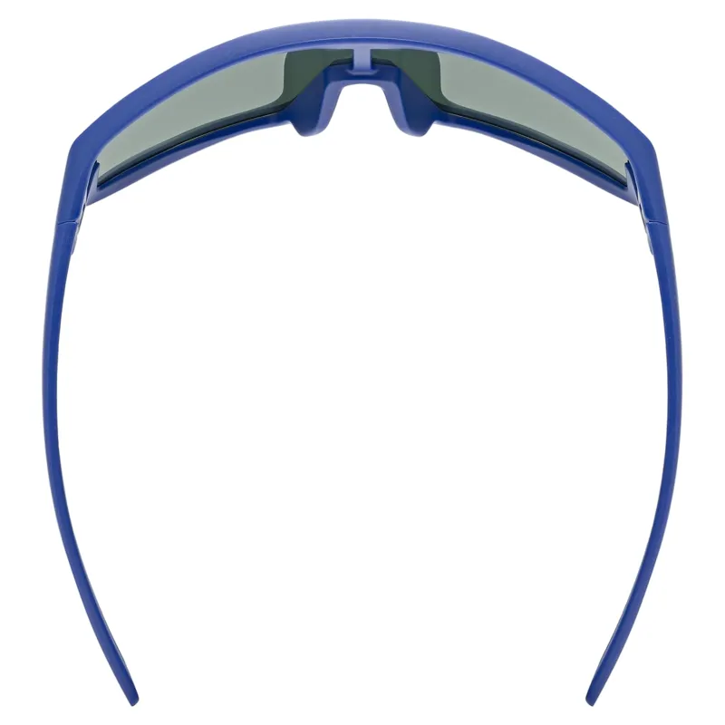 Uvex Skyryse Junior Sunglasses - Matt Blue/Mirror Green-4