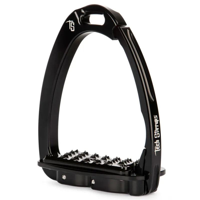 Tech Venice Evo Safety Stirrups - Black/Black