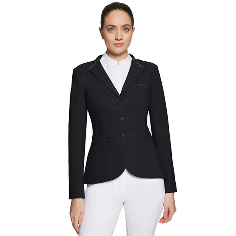 Samshield Victorine Premium Ladies Show Jacket - Black/Black-1
