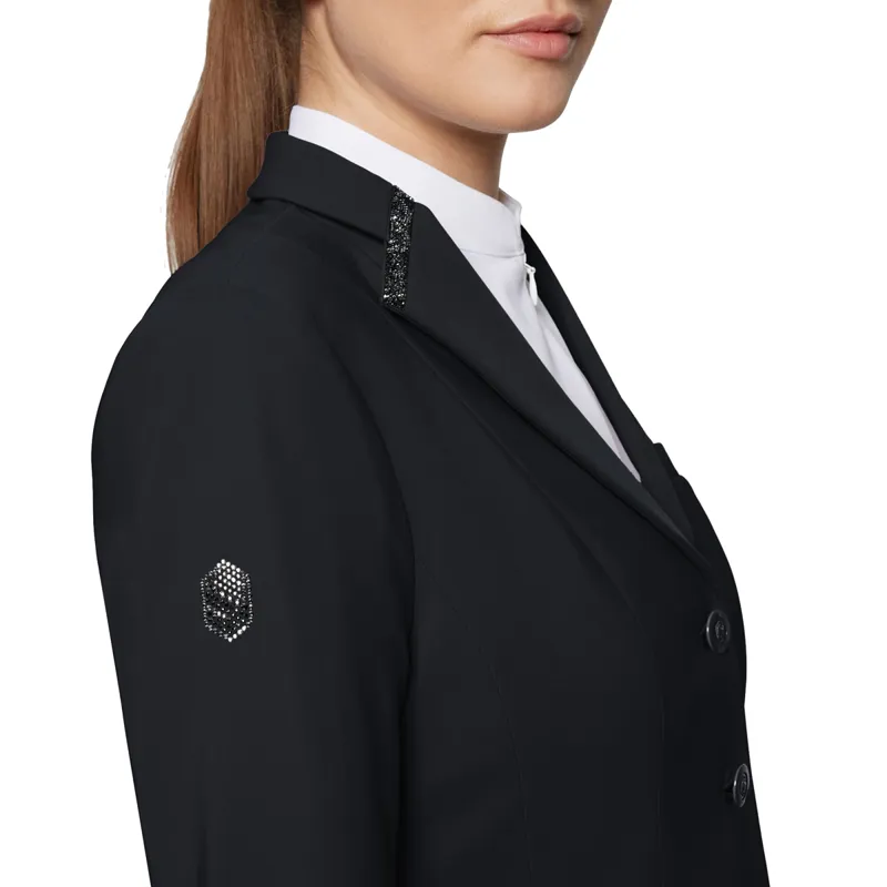 Samshield Victorine Premium Ladies Show Jacket - Black/Black-2