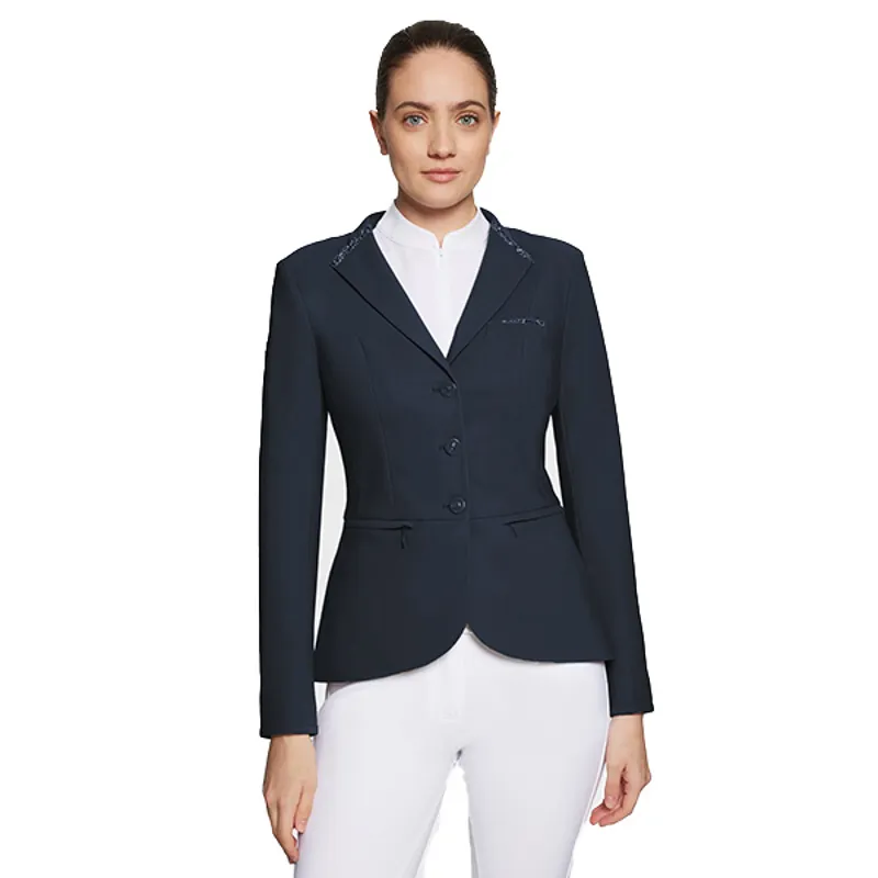 Samshield Victorine Premium Ladies Show Jacket - Navy/Navy-3