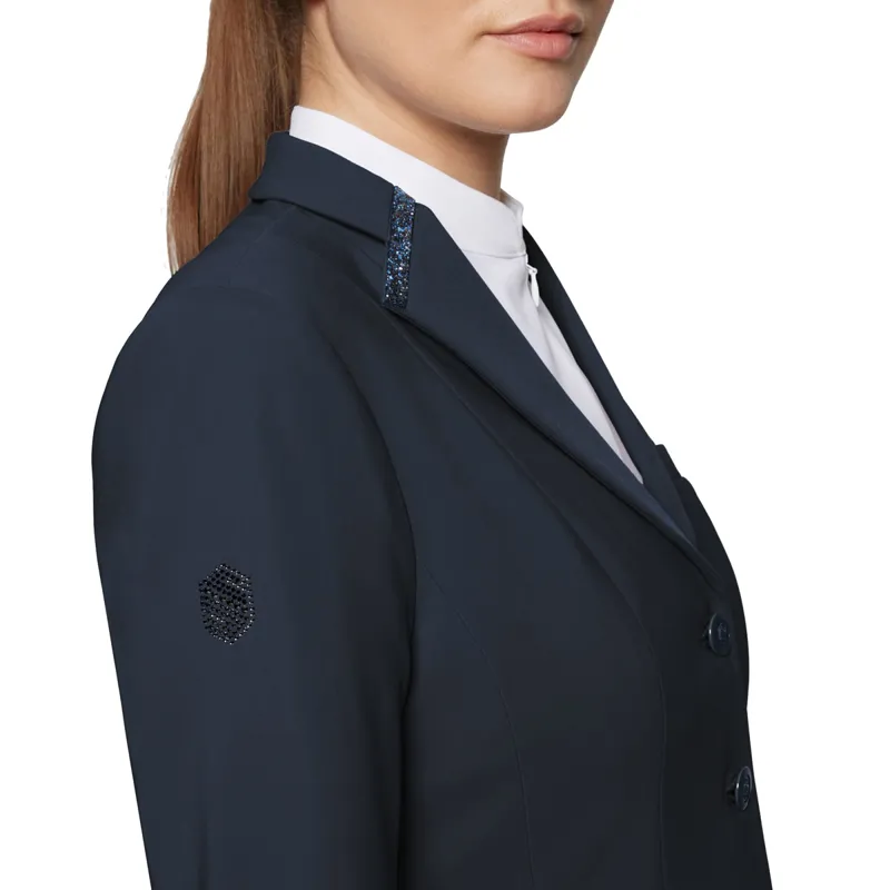 Samshield Victorine Premium Ladies Show Jacket - Navy/Navy-1