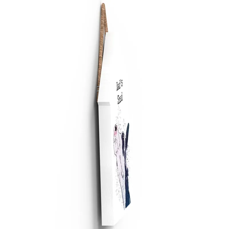 Vivid Squid Large Beach Hut Plaque - Dad's Shed-2