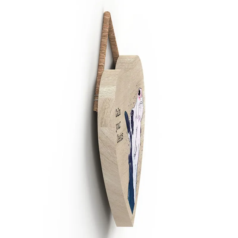 Vivid Squid Small Heart Plaque - Calm-1