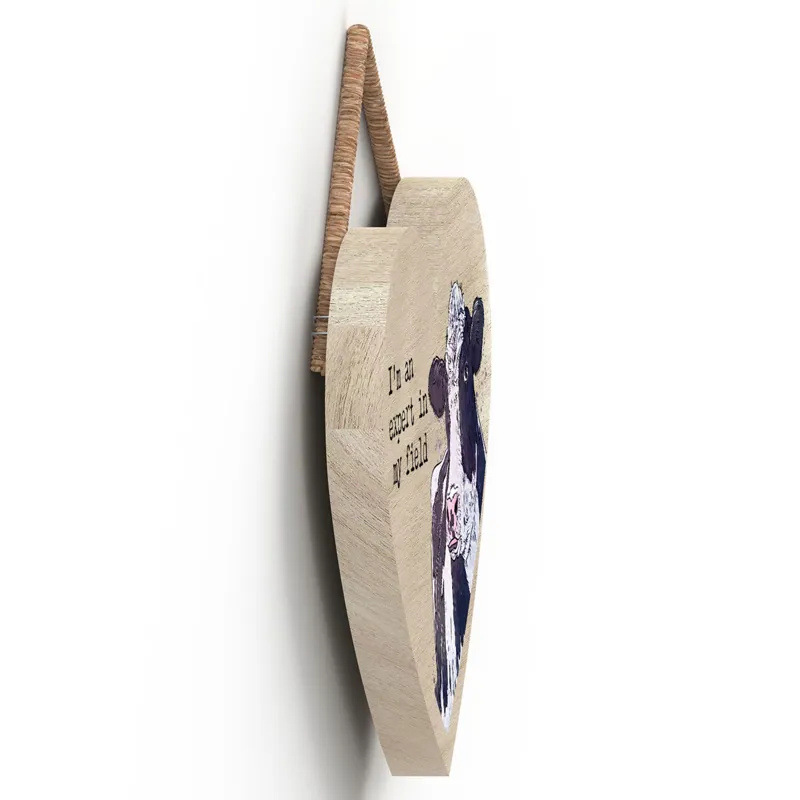 Vivid Squid Small Heart Plaque - Expert In My Field-1