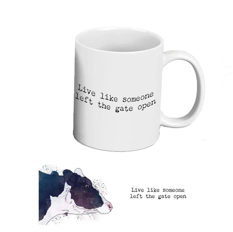 Vivid Squid Ceramic Mug - Gate Open