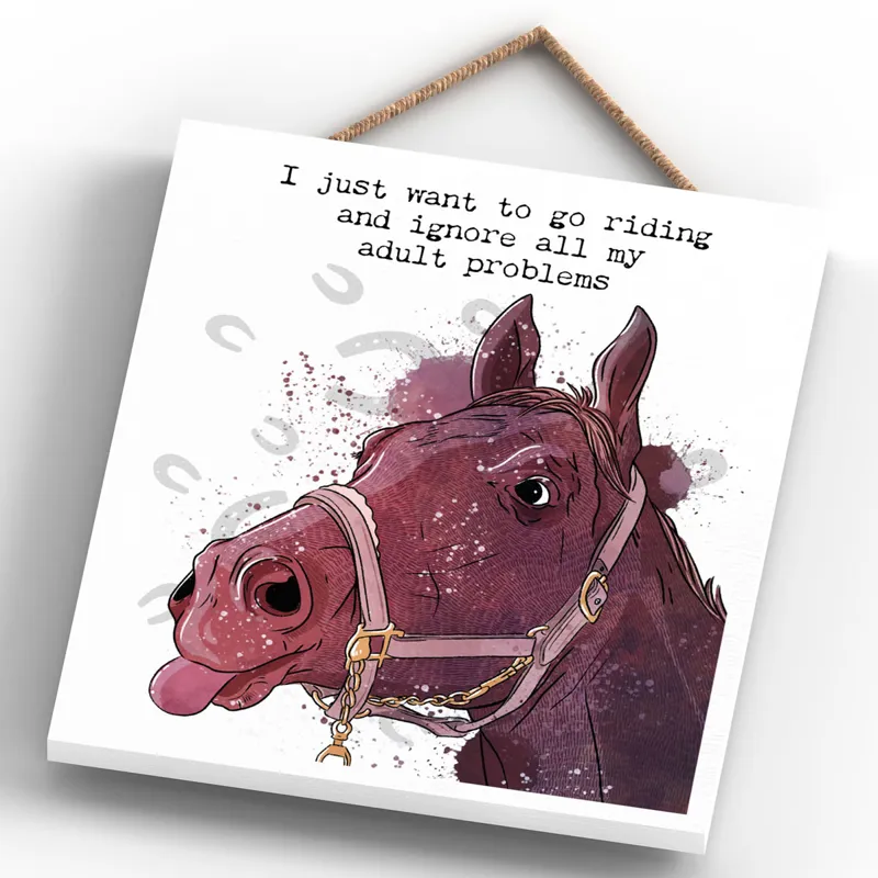 Vivid Squid Medium Off Square Plaque - Adult Problems-2