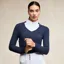 Holland Cooper Soft Touch V-Neck Ladies Show Sweater - Ink Navy