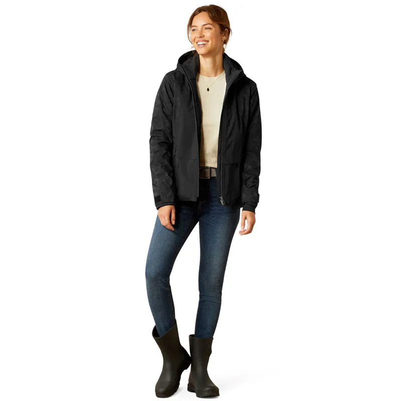 Ariat Valor 2.0 Waterproof Ladies Jacket - Black-2