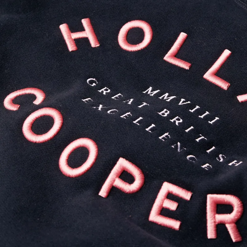 Holland Cooper Varsity Ladies Crew Pullover - Ink Navy-3