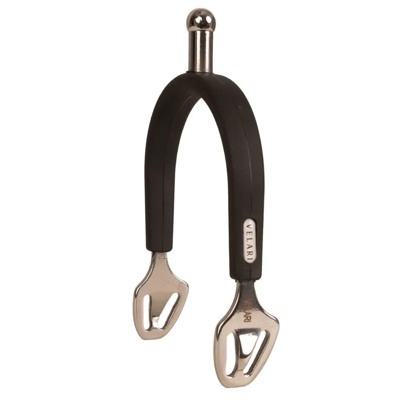 Velari Rubber Covered Ball Shaped Stainless Steel Spurs-2