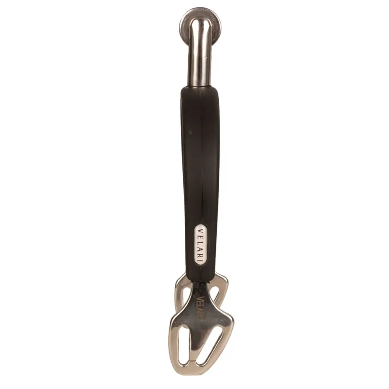 Velari Rubber Covered Medium Wheel Rowell Stainless Steel Spurs -2