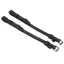 Velociti LUSSO Bridle Cheek Pieces - Black