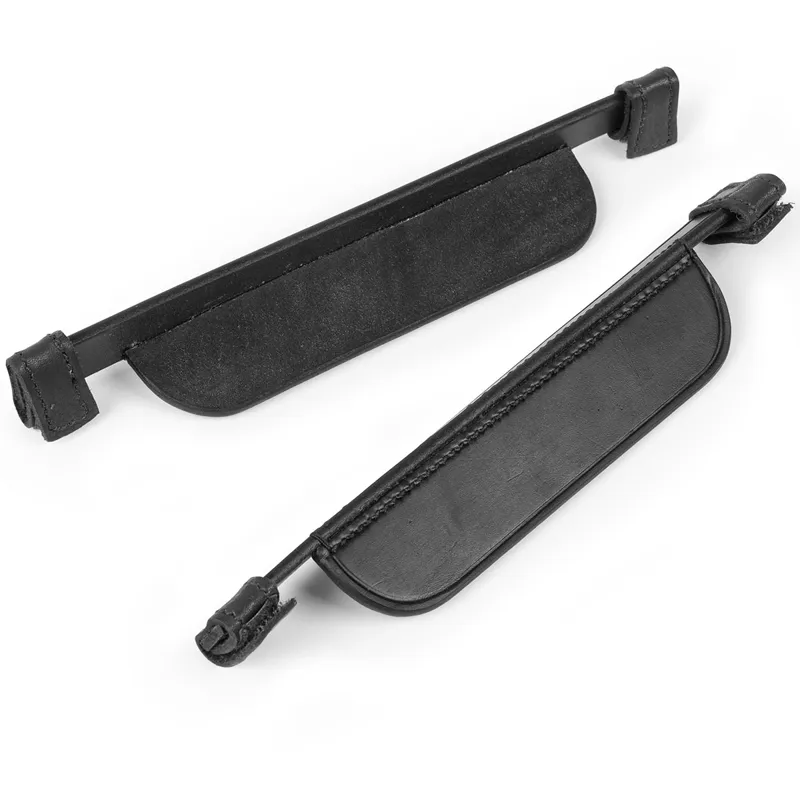 Velociti GARA Leather Blinkers - Black