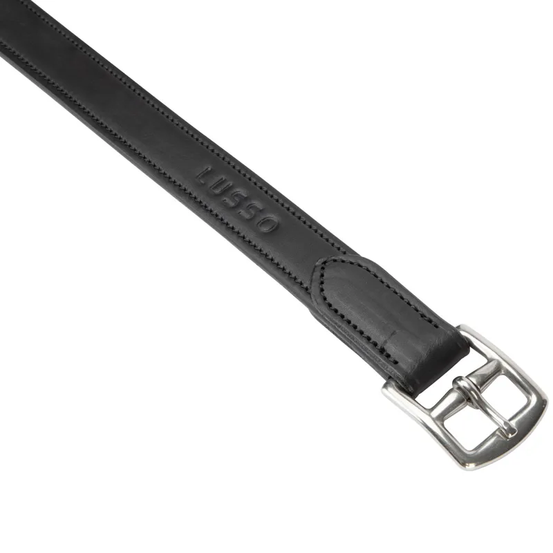 Velociti Lusso Non Stretch Stirrup Leathers - Black-4