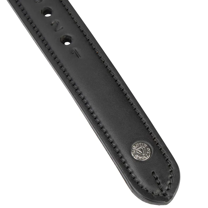 Velociti Lusso Non Stretch Stirrup Leathers - Black-1