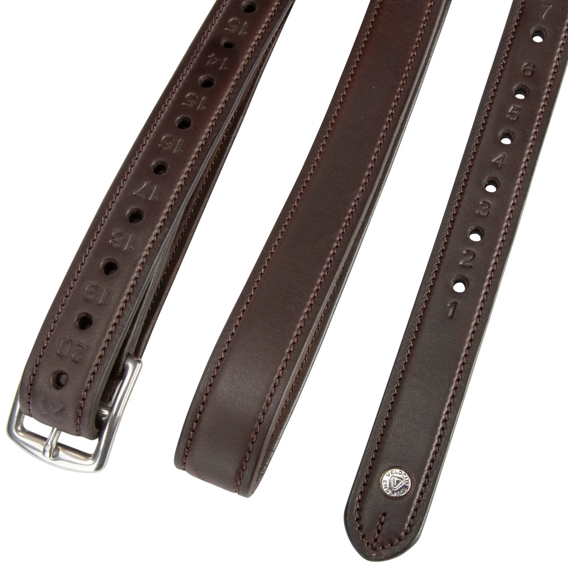 Mark Todd Bonded Stirrup Leathers in Havana