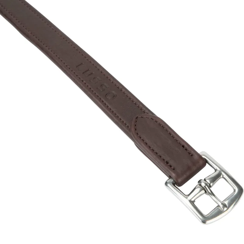 Velociti Lusso Wrapped Stirrup Leathers - Havana-4