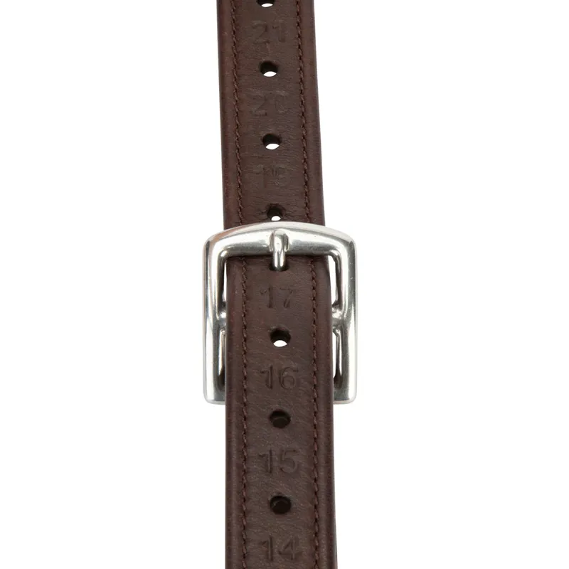 Velociti Lusso Wrapped Stirrup Leathers - Havana-3