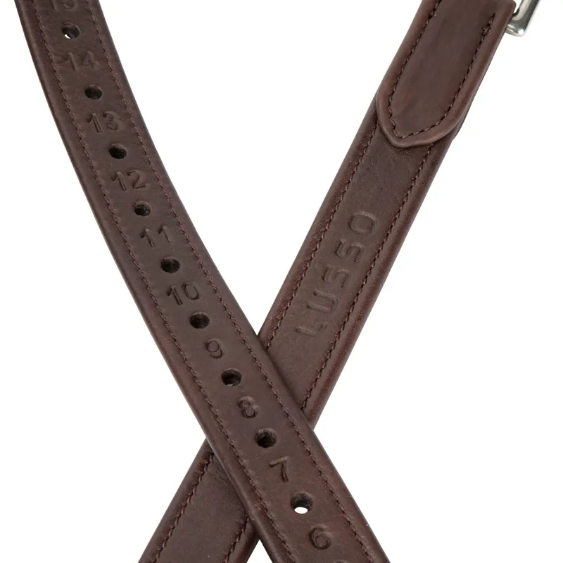 Velociti Lusso Wrapped Stirrup Leathers - Havana-2