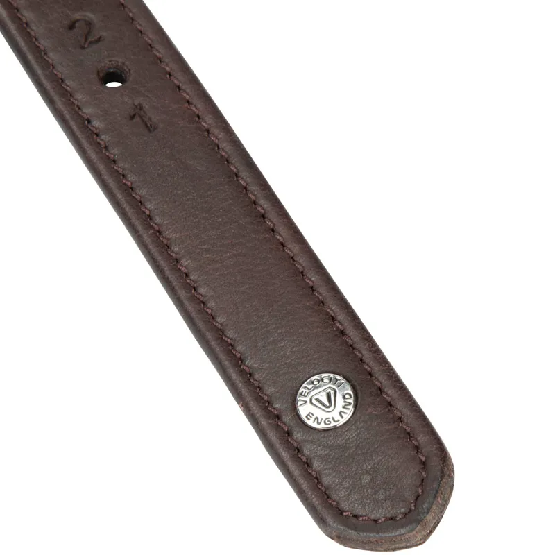 Velociti Lusso Wrapped Stirrup Leathers - Havana-1