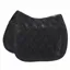 Eskadron Platinum Velours Crystal Dressage Saddlecloth - Black