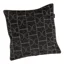 Eskadron Platinum Velvet Pillow Cover - Smokey Taupe/Black