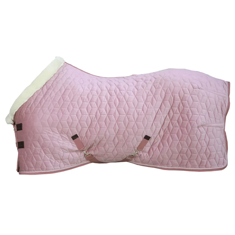 Kentucky Velvet Show Rug - Old Rose-1