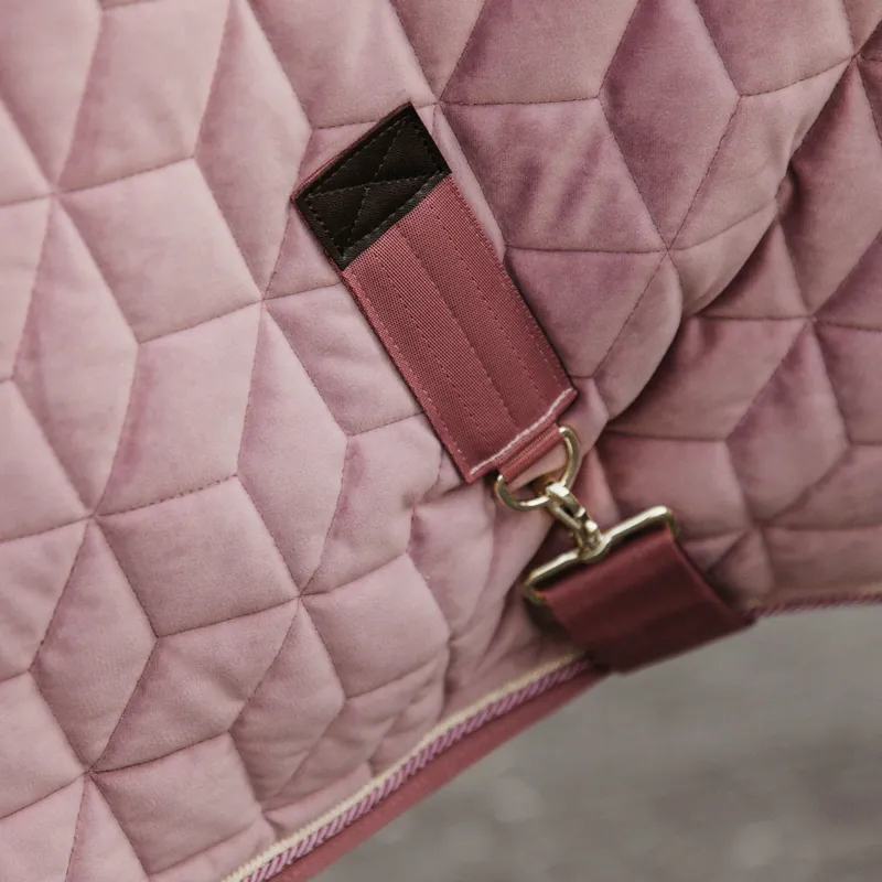 Kentucky Velvet Show Rug - Old Rose-2