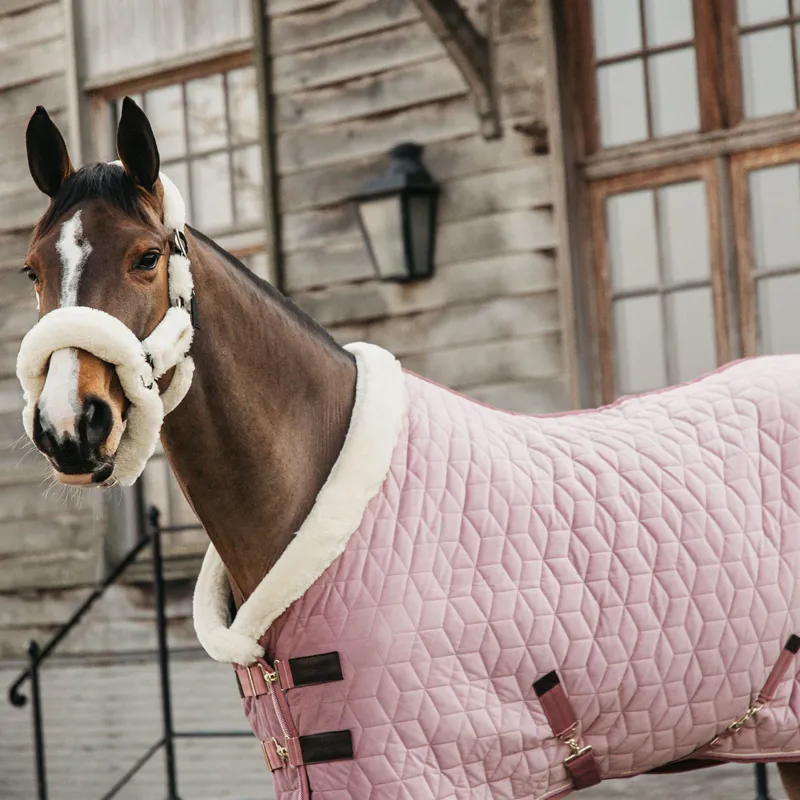 Kentucky Velvet Show Rug - Old Rose-3