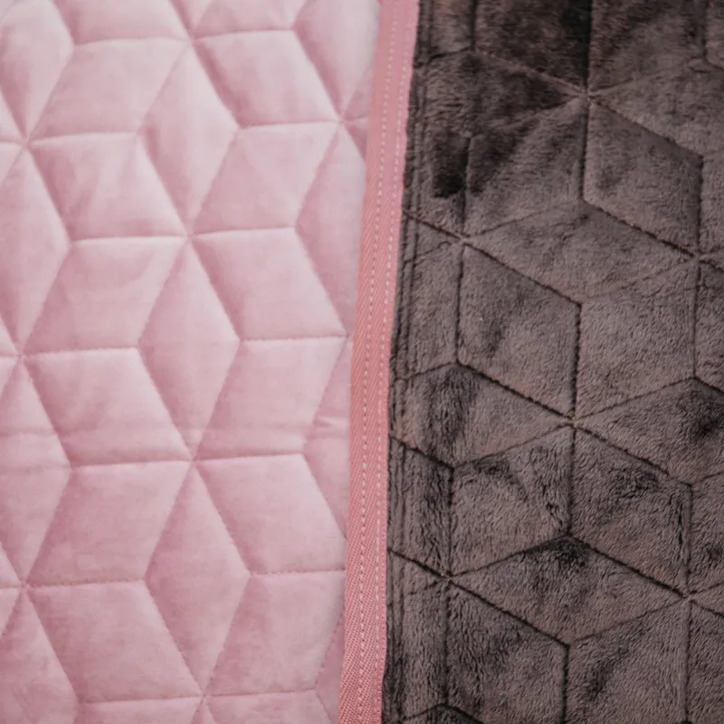 Kentucky Velvet Show Rug - Old Rose-4