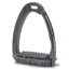 Tech Venice Swarovski Dressage Plus Safety Stirrups - Silver/Titanium