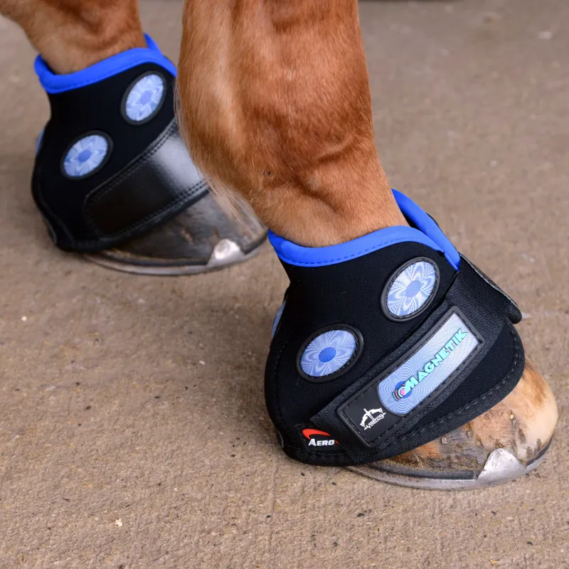Veredus Magnetik Hoof Boot Magnetic Therapy - Black/Blue