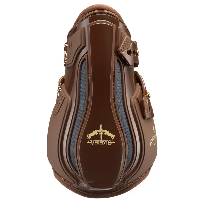 Veredus Pro Jump Active Elastic Rear Fetlock Boots - Brown-1