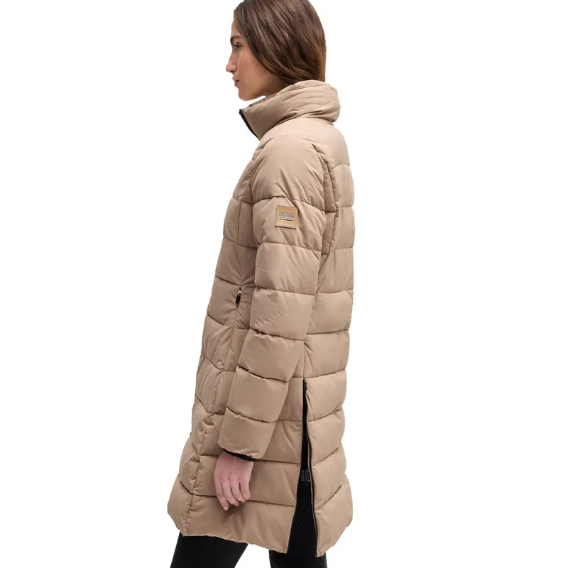 BOSS Equestrian Vespa Womens Puffer Coat - Camel-4