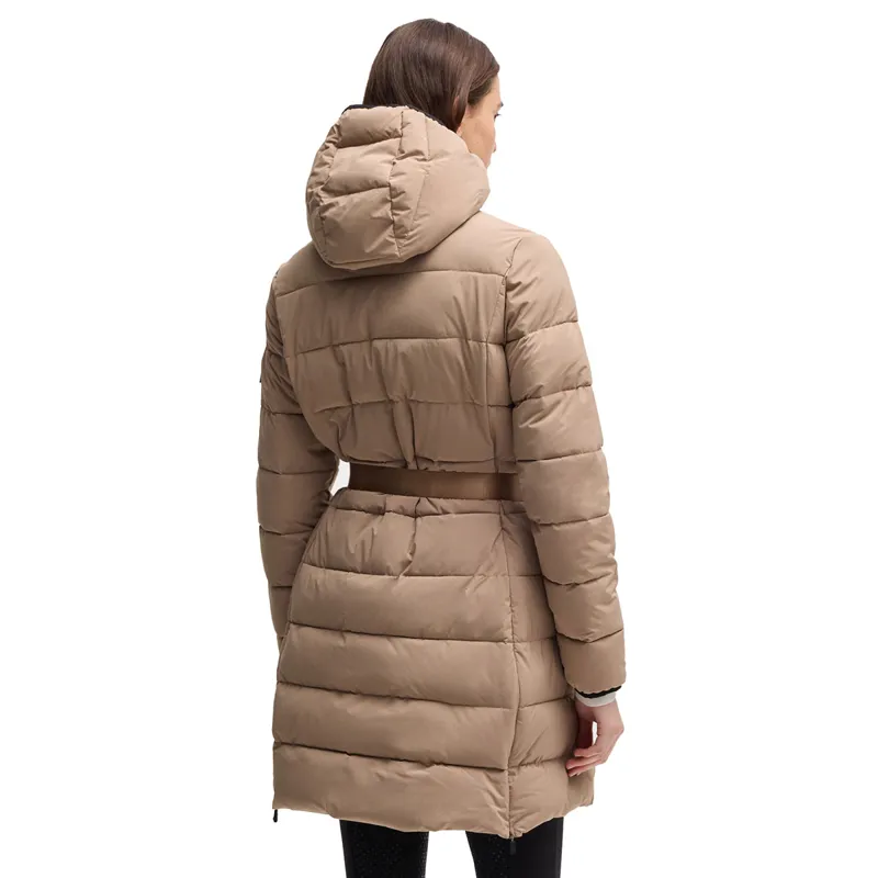 BOSS Equestrian Vespa Womens Puffer Coat - Camel-3