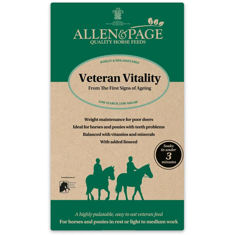 Allen and Page Veteran Vitality - 20kg