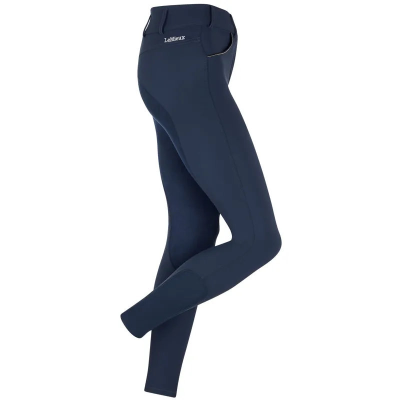 LeMieux Victoria Suede Seat Ladies Breeches - Navy-1