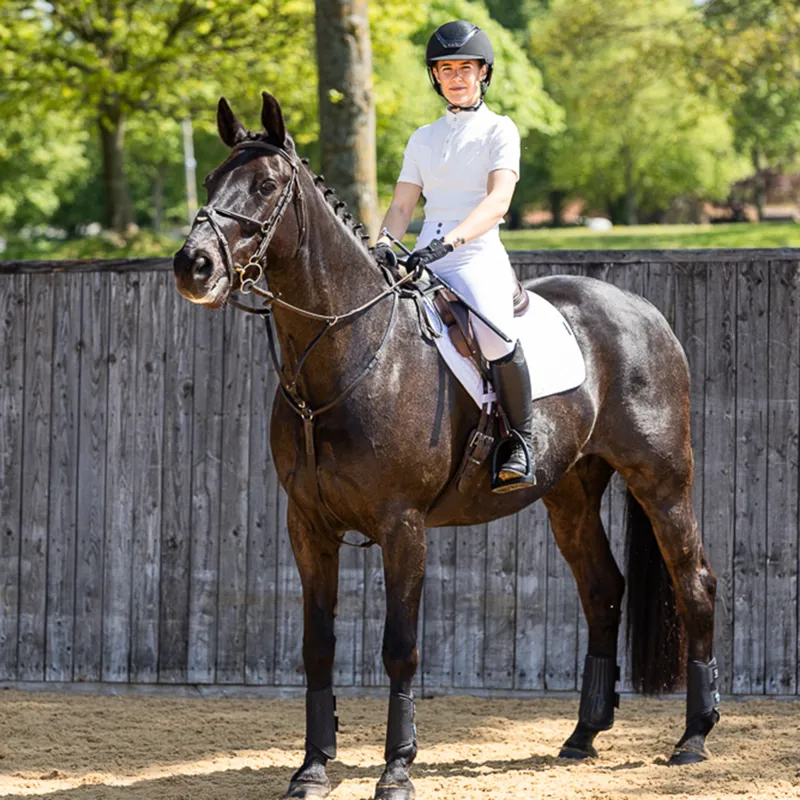 Woof Wear Vision Ladies Show Shirt - White-4