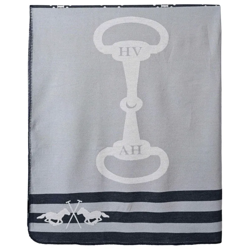 HV Polo Blanket Vivianne - Navy-1