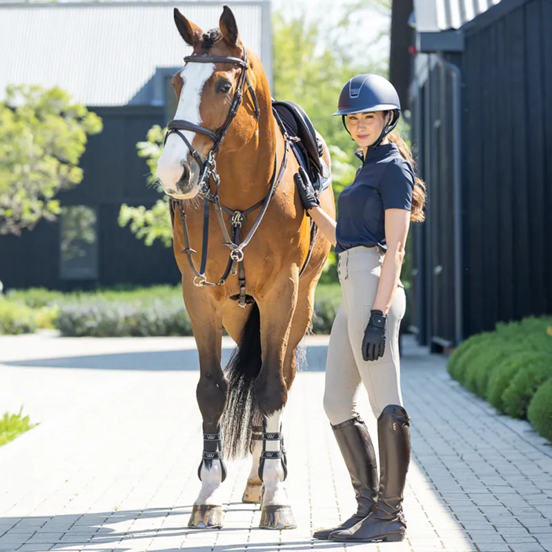 Woof Wear Tech Short Sleeve Ladies Top - Navy-11