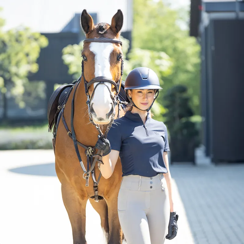 Woof Wear Tech Short Sleeve Ladies Top - Navy-10