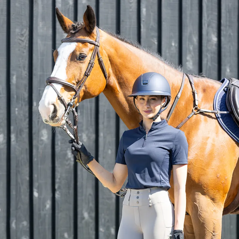 Woof Wear Tech Short Sleeve Ladies Top - Navy-7