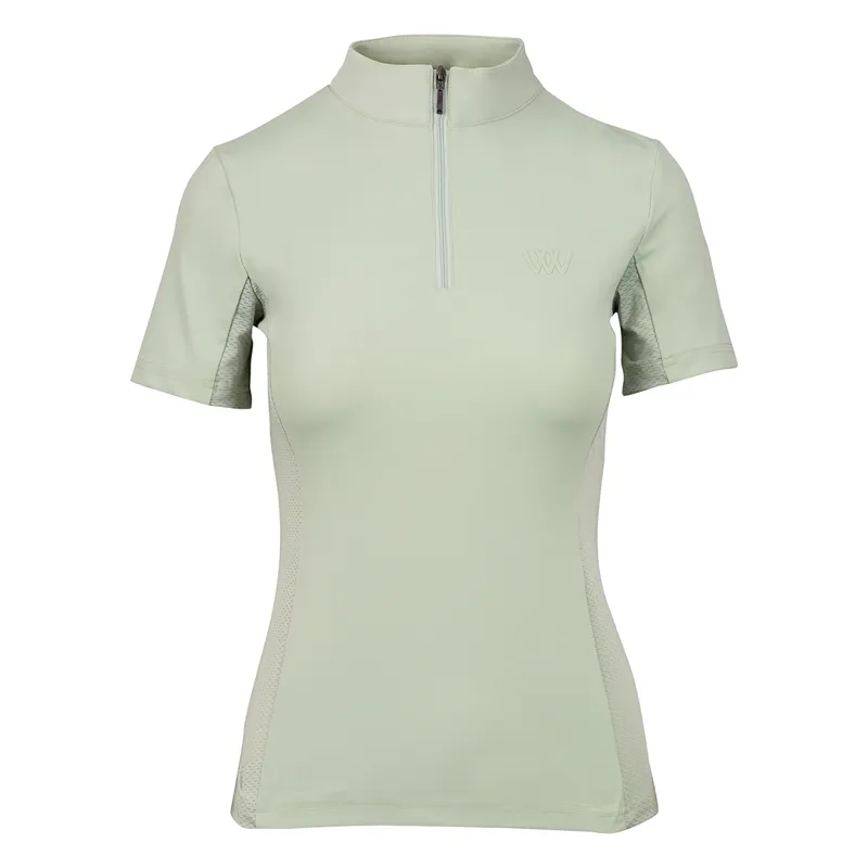 Woof Wear Tech Short Sleeve Ladies Top - Sage Green