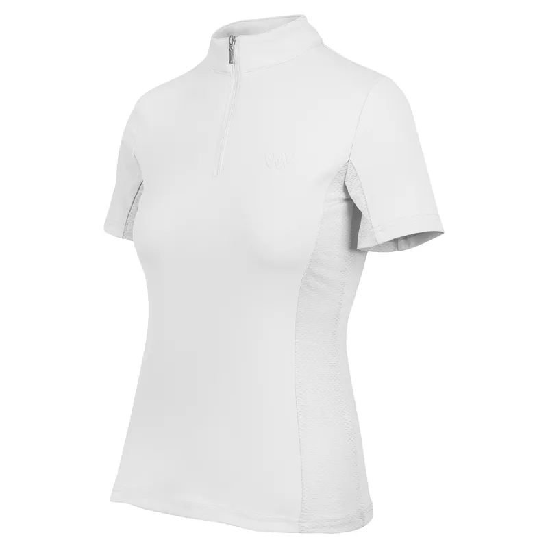 Woof Wear Tech Short Sleeve Ladies Top - White-2