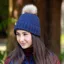 Woof Wear Womens Chunky Knit Beanie - Navy